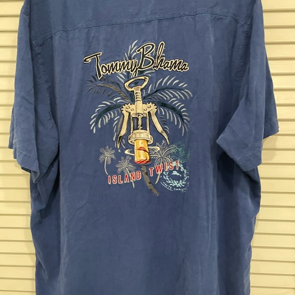 Tommy Bahama camp shirt - Picture 2 of 3